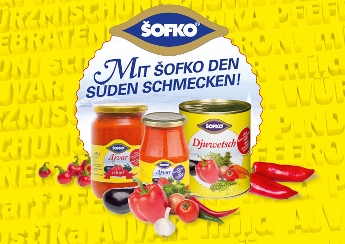 Šofko-Feinkost-Sortiment der Franc Šoba GmbH