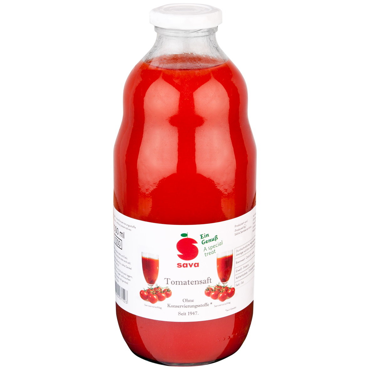 sava-Tomatensaft der Franc Šoba GmbH